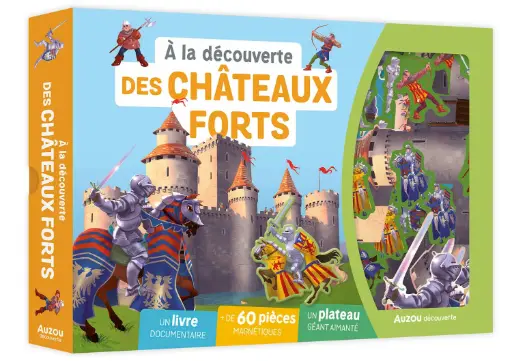 Auzou- A la découverte des châteaux forts - 5 ans +