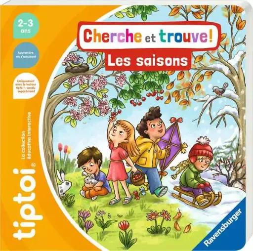 [130990093] Ravensburger - tiptoi® - Cherche et Trouve - Les saisons
