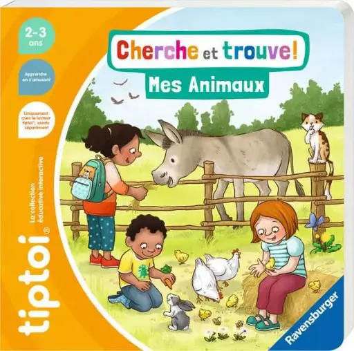 [130990468] Ravensburger - tiptoi® - Cherche et Trouve - Mes animaux