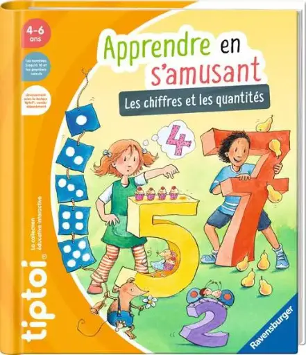 Ravensburger - tiptoi® - Apprendre en s'amusant - Les chiffres et les quantités [130990499]
