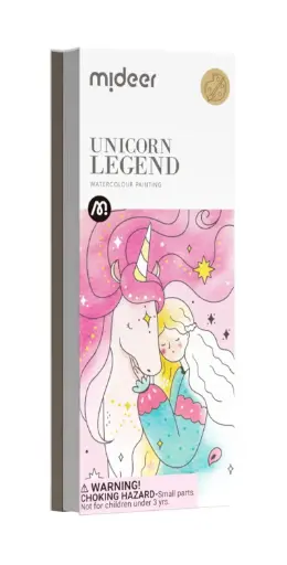 Mideer - Aquarelle - Licorne 