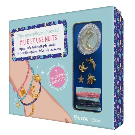 Auzou Bijoux - Mon Superbe Bijou - Mes merveilleux bracelets mille et une nuit - 6 ans +