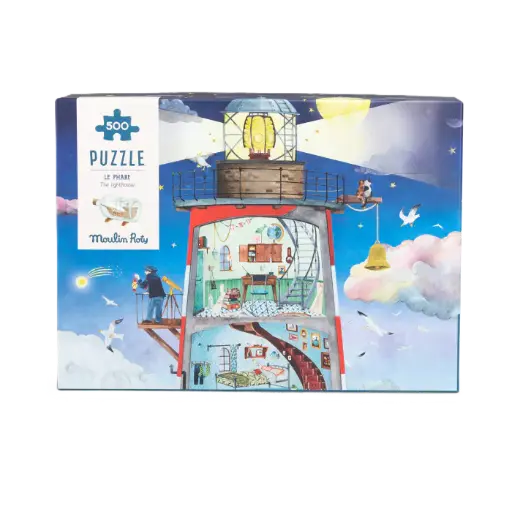 Moulin Roty - Puzzle phare - 500 pièces 