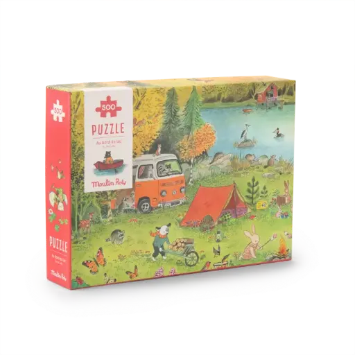 Moulin Roty - Puzzle la grande famille - 500 pièces  