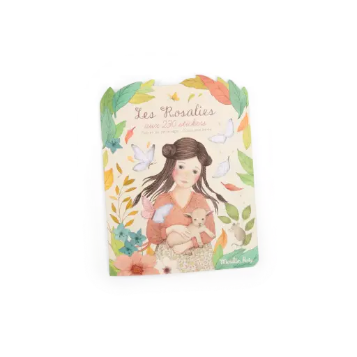 Moulin Roty - 230 stickers - Les rosalies 