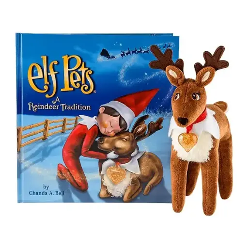 The Elf On The Shelf - Renne du Lutin de Noël + livre