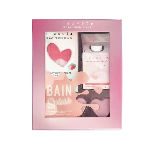 Inuwet - Coffret de bain Splash - Fraise 