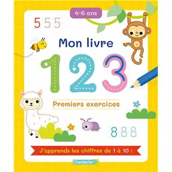 Chantecler - Premiers exercices - J'apprends les chiffres 