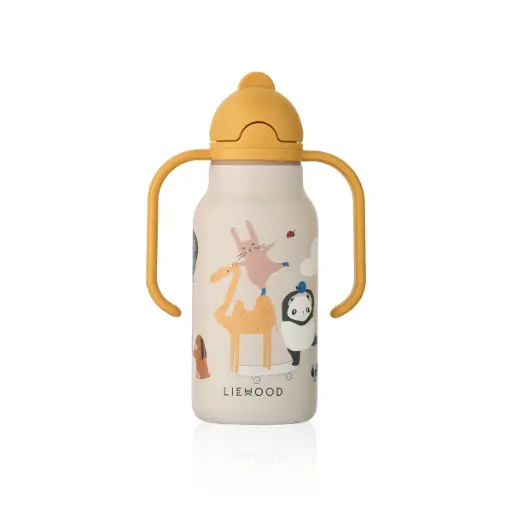 Liewood - Gourde 250 ml - Around the world
