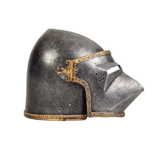 VAH - Casque en plastique avec visière 