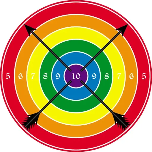 VAH - Cible ronde pour flèche  [732]
