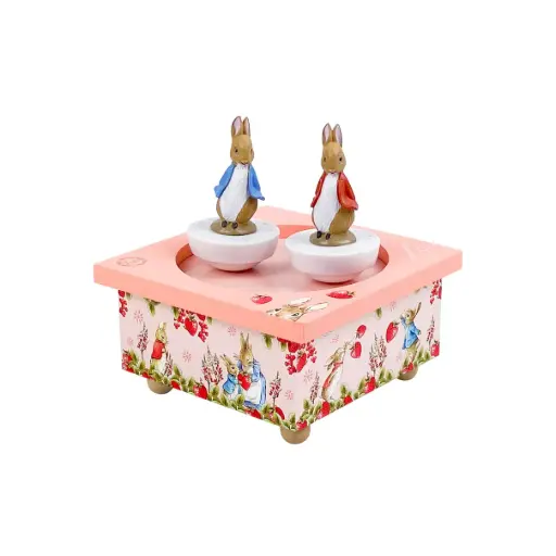 Trousselier - La boîte à musique Dancing - Peter Rabbit - Fraises [S95861]
