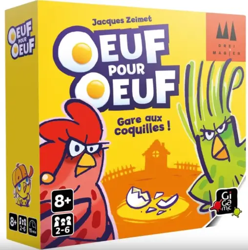 Gigamic - Oeuf pour Oeuf - 8 ans +
