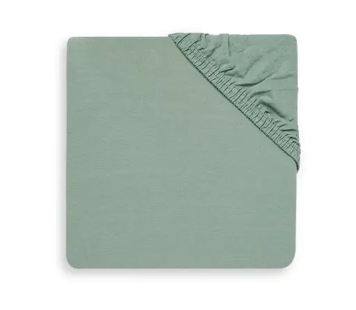 Jollein - Drap-housse Jersey 60x120cm - Ash Green