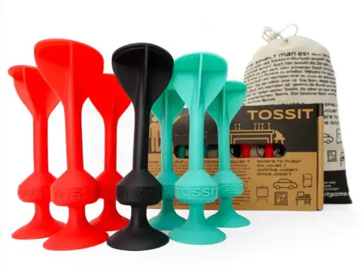 Tossit - Fléchette Ventouse Rouge Cyan - Starter Pack