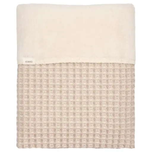 Koeka - Couverture berceau - teddy Oslo crumble