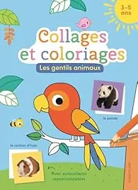 Chantecler - Collages et coloriages - Les gentils animaux