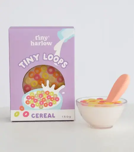 Tiny Harlow - Bol magique et sa cuillère - Céréales Loops