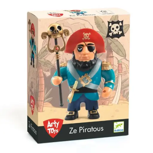 Arty Toys By DJECO - Ze Piratous [DJ06851]