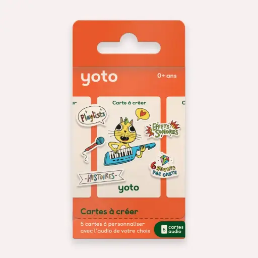 Yoto - Cartes à créer (pack de 5) [PKMYXX00509]