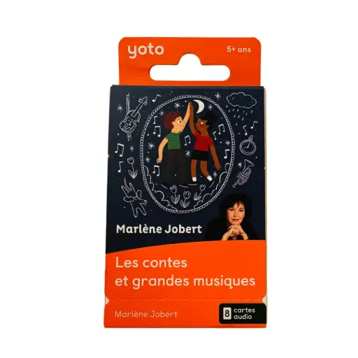 [PKSTXX03608] Yoto - Marlène Jobert : Les contes et grandes musiques (pack de 8 cartes)