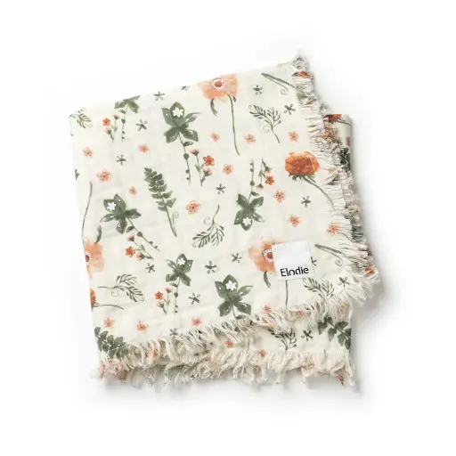 Elodie Details - Couverture Coton Doux - Meadow Blossom [70360115588NA]