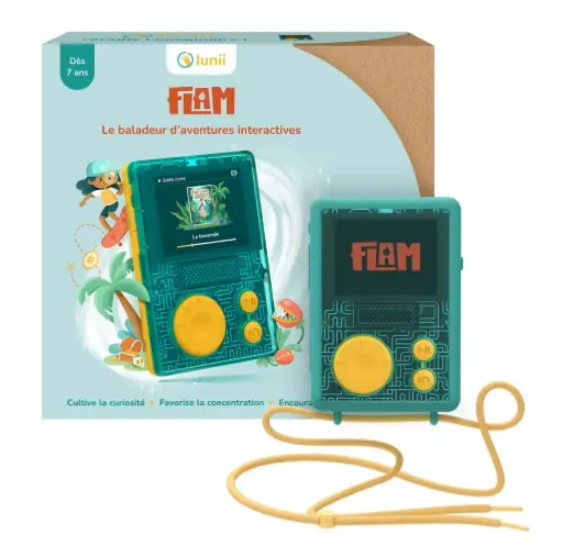 Lunii - Pack Lunii Baladeur interactif avec coque de protection nomade