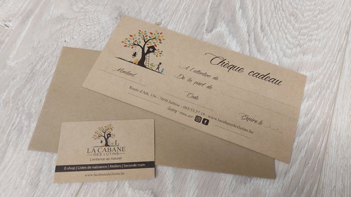 Chèque-cadeau - 9,04 €