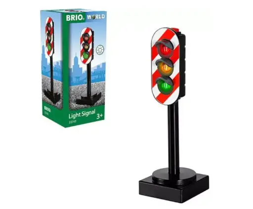 Brio - Feux Tricolores Lumineux - 3 ans + [33743]