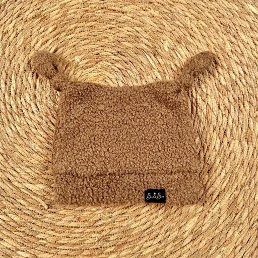 BidiBoo - Bonnet Lutin - Bouclette Moka