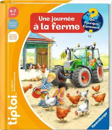 Ravensburger - tiptoi® - Une journée à la ferme 4-7ans [130990147]