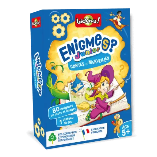 Bioviva! - Enigmes Junior  - Contes et merveilles - 3 ans et + 