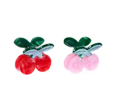 Rockahula - Lot de 2 pinces à cheveux - Cerises [CLW2407]