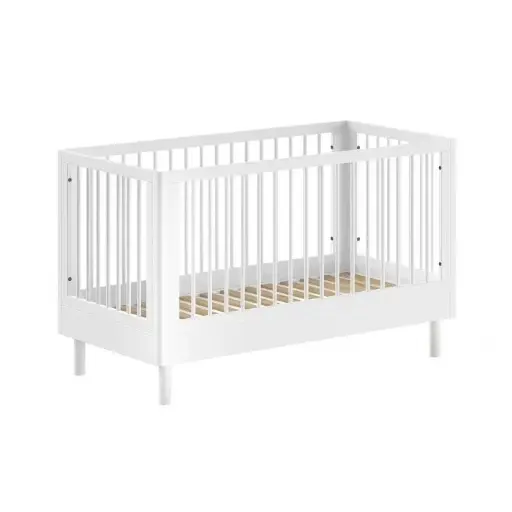 [FOBB7014] Vipack (Jaxx) - Forrest lit bébé/junior 70x140cm - hêtre blanc