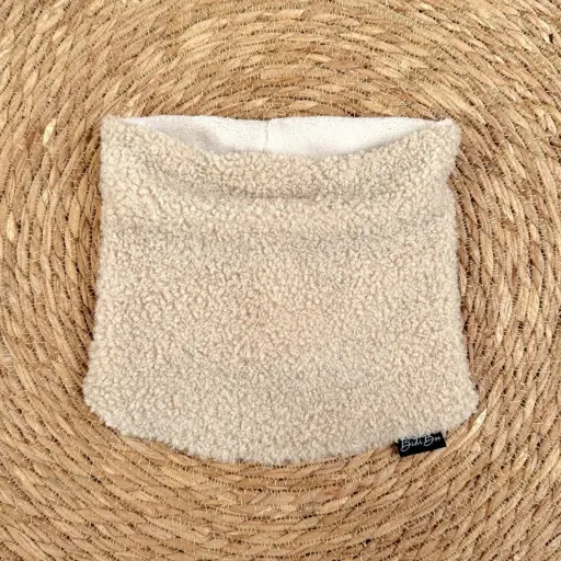 BidiBoo - Snood bouclette beige