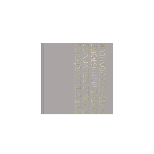 Zakuw - Livre de naissance gris - Précieux souvenirs