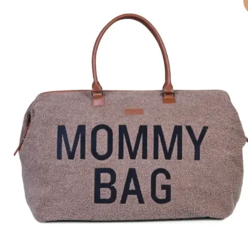 Childhome - Mommy Bag - Teddy Brun Doux [CWMBBTSB]