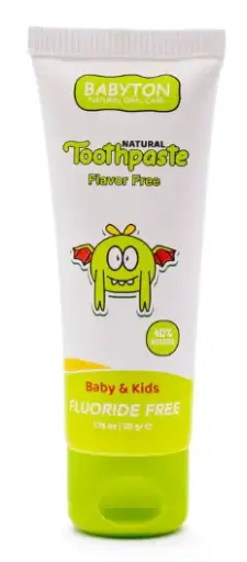 Babyton - Dentifrice Naturel - Sans arôme