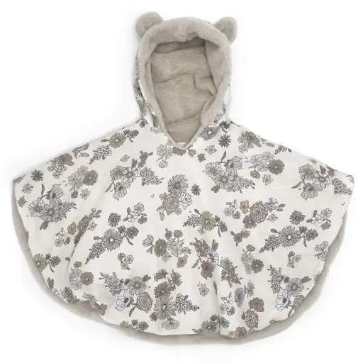Babyshower - Poncho Polar - Teddy Bardot [FLPOBRD]