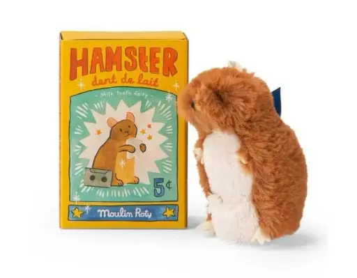 Moulin Roty – Hamster dent de lait Puce & Pilou