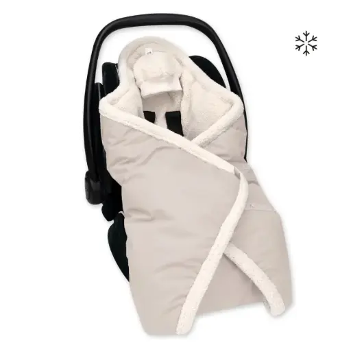 [492RAINY96HU] Bemini - Nid d'ange Biside 0-12m Pady Rainy + Teddy - Neutral