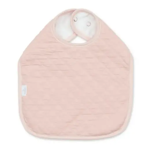 Bemini - Bavoir Waterproof Pady Quilted Jersey - Blush [358QUILT44QU]