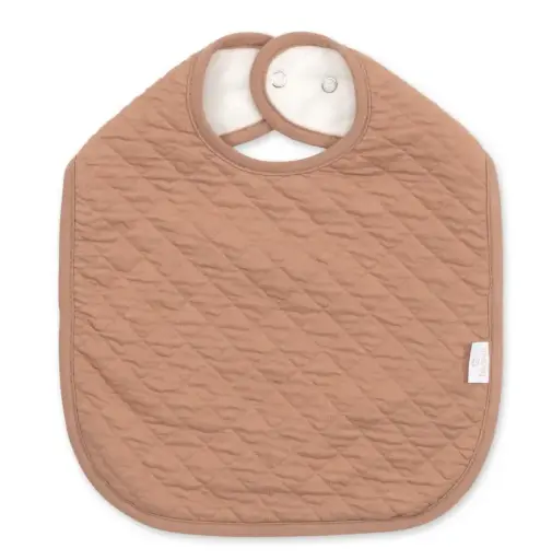 Bemini - Bavoir Waterproof Pady Quilted Jersey - Beige [358QUILT89QU]