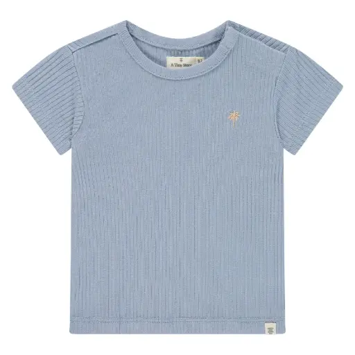 A Tiny Story - T-Shirt courtes manches - Bleu Clair