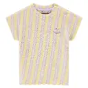 Babyface - T-Shirt Courtes Manches Fille Ligné - Buttercup