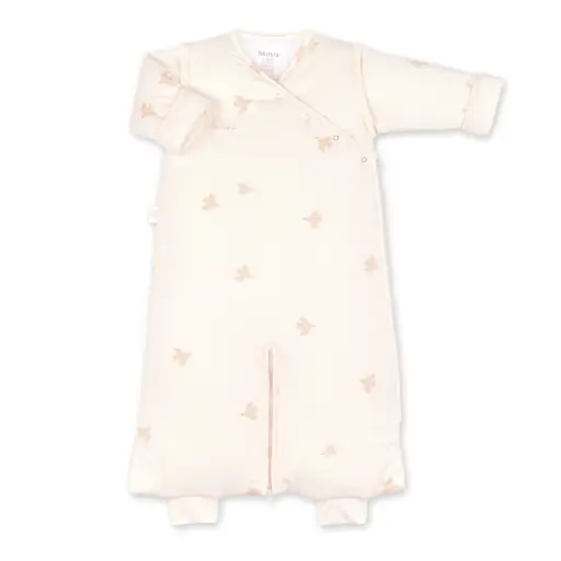 Bemini - Magic Bag 4-12m Pady jersey + jersey Tog 2.5 - Piuma écru [155PIUMA20JP]