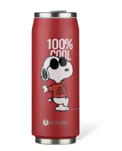 [LP-A4388] Les Artistes-  Canette isotherme Cool Snoopy 500ml