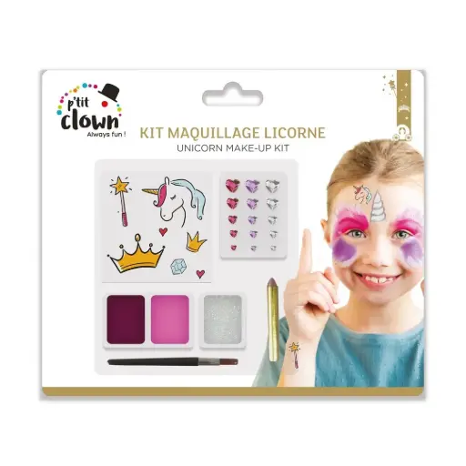 [23348] P'tit Clown - Kit de maquillage - Licorne