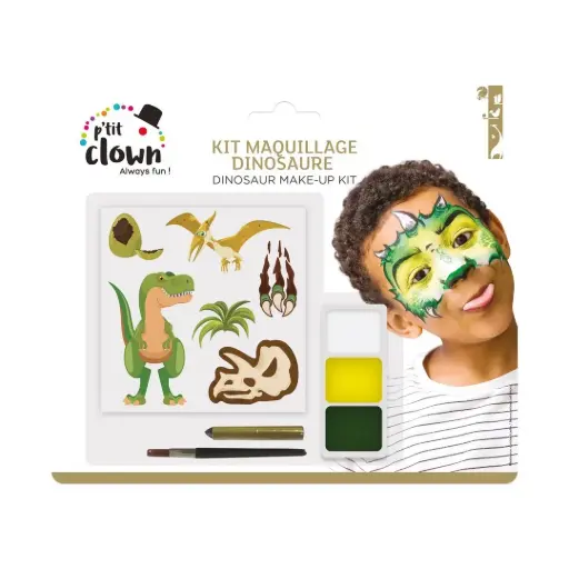 P'tit Clown - Kit de maquillage - Dinosaure [23878]