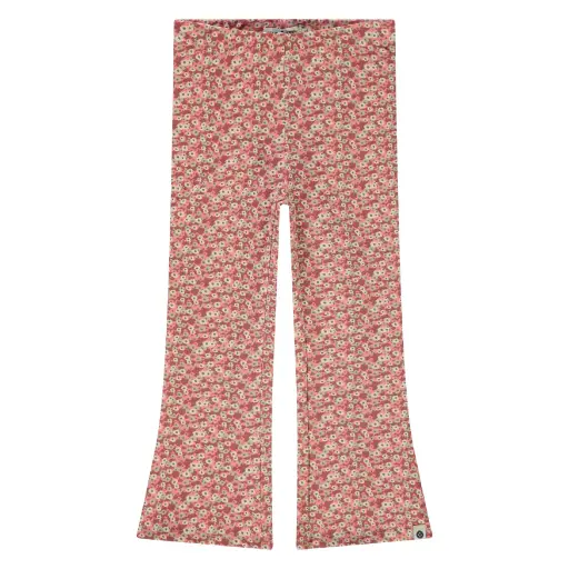 Stains & Stories - Pantalon fille flared pants - Beige